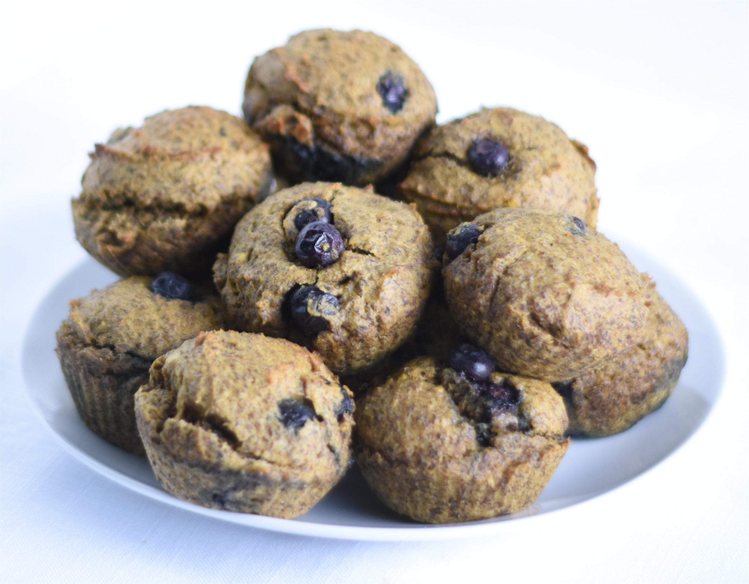 muffins aux bleuets et banane