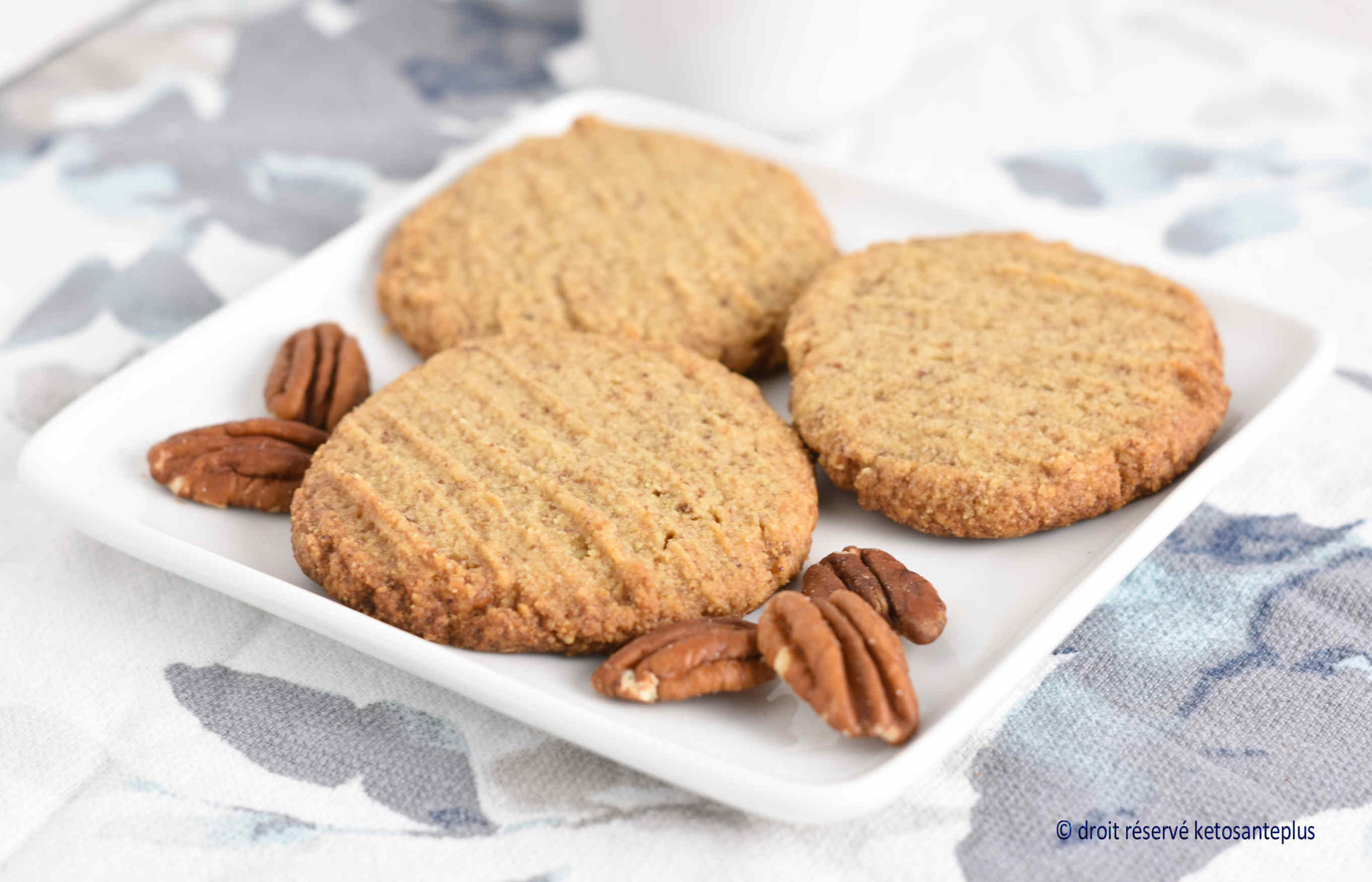 Biscuits sablés aux pacanes