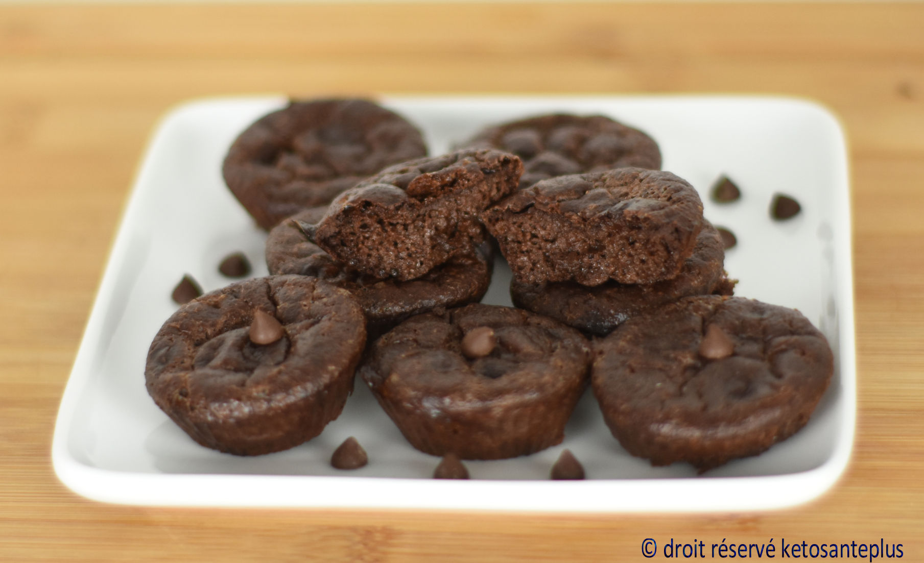 Bouchées de brownies